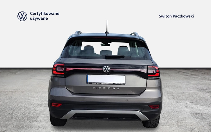 Volkswagen T-Cross cena 86900 przebieg: 34900, rok produkcji 2019 z Głogów Małopolski małe 436